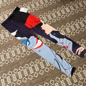NWT Disney Little Mermaid Ariel Ursula Leggings Size S Pants Hot Topic